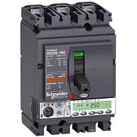 Автоматический выключатель 3П MIC6.2E 160A NSX250HB2 (100кА при 690B) | код. LV433586 | Schneider Electric 